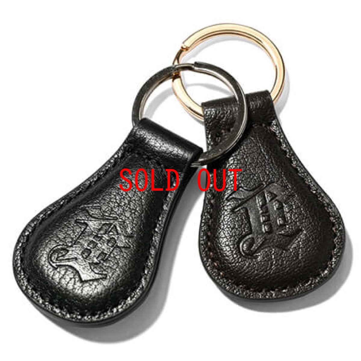 画像1: LFYT Monogram LF Logo Leather Key Chain レザー キーホルダー 牛革 LFYT Lafayette (1)