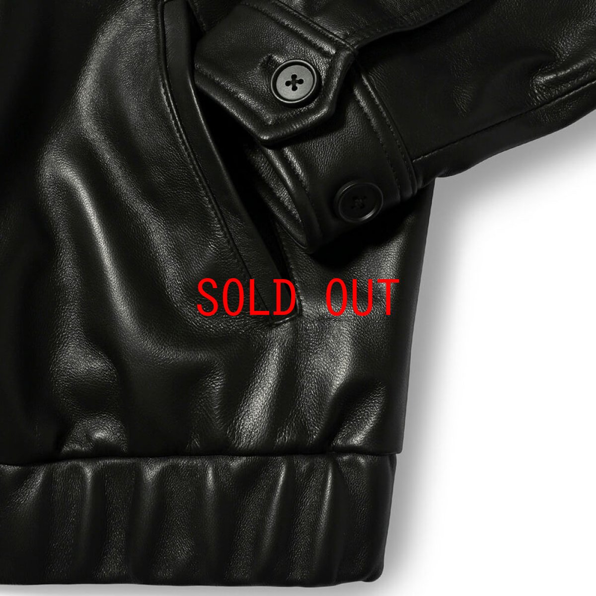 画像5: Monogram LF Logo Lamb Leather Jacket モノグラム ロゴ ラム レザー ジャケット (5)