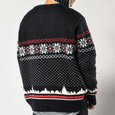 画像4: City Scape Knit Sweater New York シティー スケープ ノルディック ニット セーター (4)