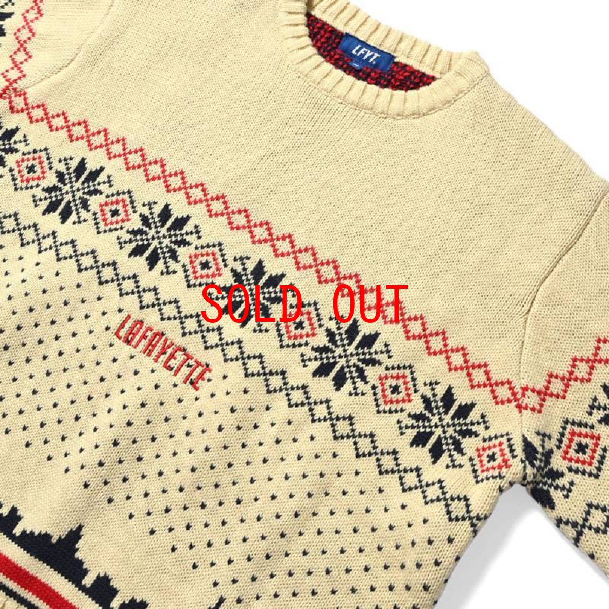 画像5: City Scape Knit Sweater New York シティー スケープ ノルディック ニット セーター (5)