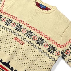 画像5: City Scape Knit Sweater New York シティー スケープ ノルディック ニット セーター (5)