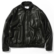 画像2: Monogram LF Logo Lamb Leather Jacket モノグラム ロゴ ラム レザー ジャケット (2)