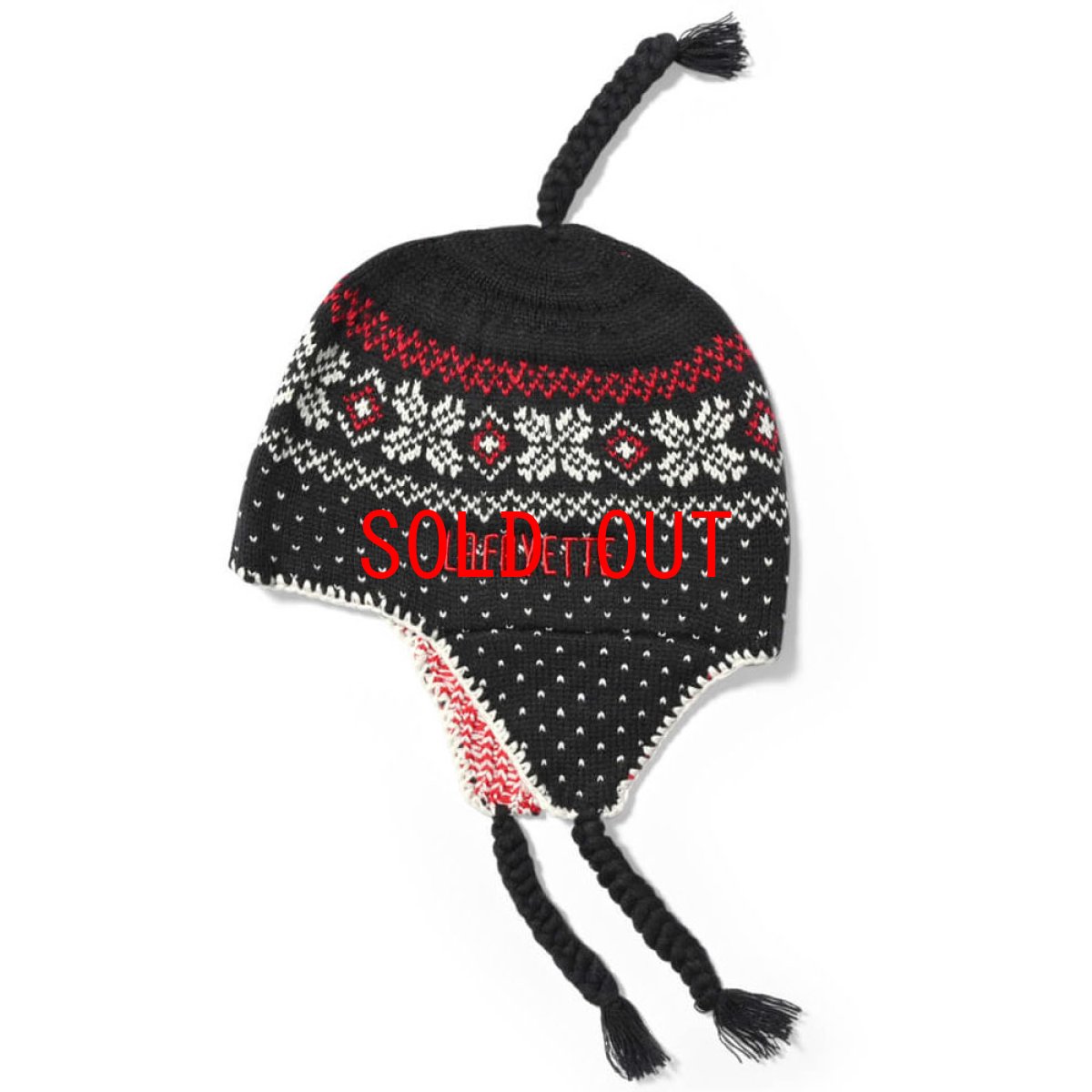 画像3: Nordick Earflap Knit Cap イヤーフラップ ノルディック ビーニー ニット キャップ 帽子 (3)