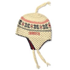 画像4: Nordick Earflap Knit Cap イヤーフラップ ノルディック ビーニー ニット キャップ 帽子 (4)