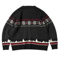 画像3: City Scape Knit Sweater New York シティー スケープ ノルディック ニット セーター (3)