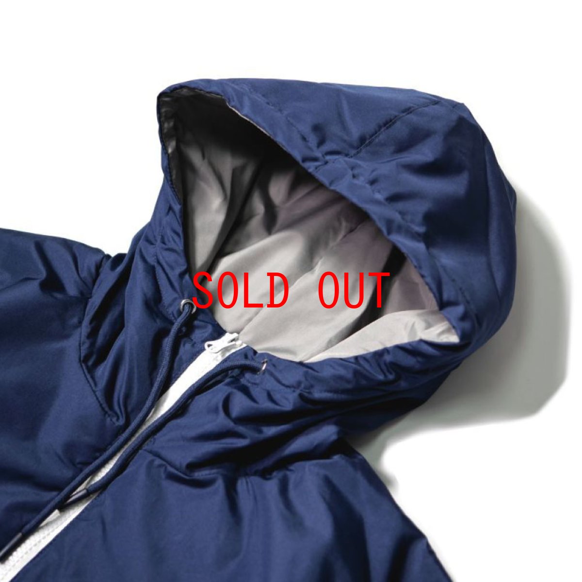 画像5: X New York Yankees Pullover Nylon Hooded Jacket ニューヨーク ヤンキース ハーフジップ ナイロン プルオーバー ジャケット MLB 公式 Official  (5)