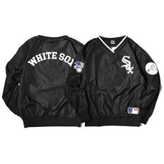 画像1: X Chicago White Sox Pullover Nylon Jacket シカゴ ホワイト ソックス ナイロン プルオーバー ジャケット MLB 公式 Official  (1)