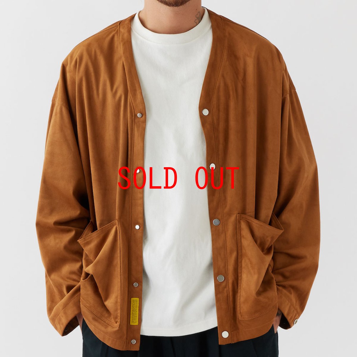 画像5: Michigan Suede Cardigan スエード カーディガン (5)