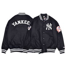 画像2: X New York Yankees Stadium Wool Jacket ニューヨーク ヤンキース スタジアム ジャケット MLB 公式 Official  (2)