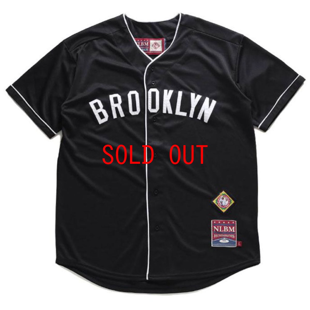 画像1: NLBM Brooklyn royal Giants Baseball Shirt ニグロリーグ オフィシャル ブルックリン ベースボール シャツ (1)