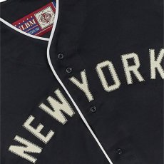 画像3: NLBM Newyork Black Yankees Baseball Shirt ニグロリーグ オフィシャル ニューヨーク ベースボール シャツ (3)