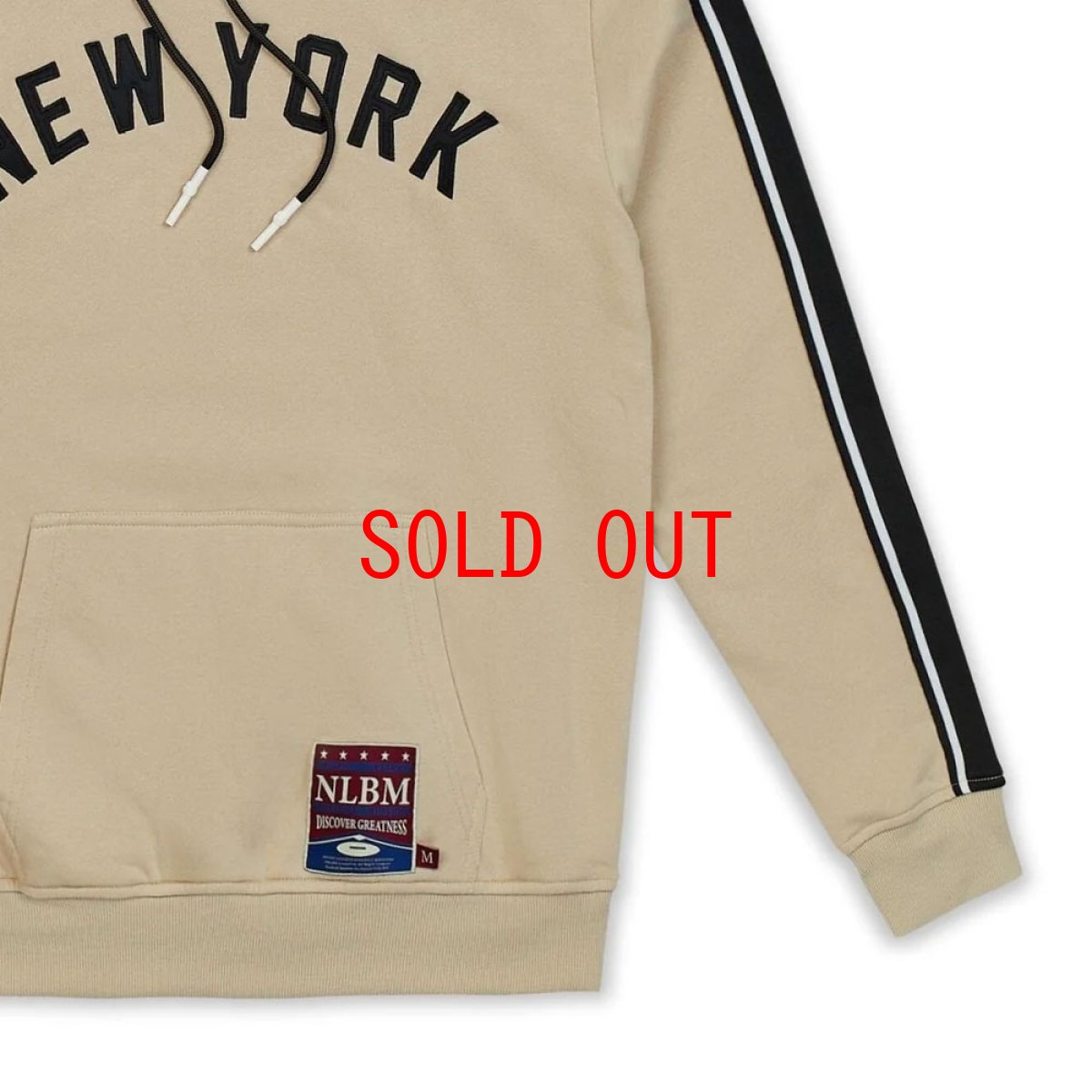 画像10: NLBM Newyork Yankees Logo Sweat Hoodie ニグロリーグ オフィシャル ニューヨーク スウェット フーディー パーカー (10)