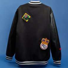 画像12: NLBM All Teams Multi Patched Varsity Jacket ニグロリーグ オフィシャル スタジアム ジャケット スタジャン (12)