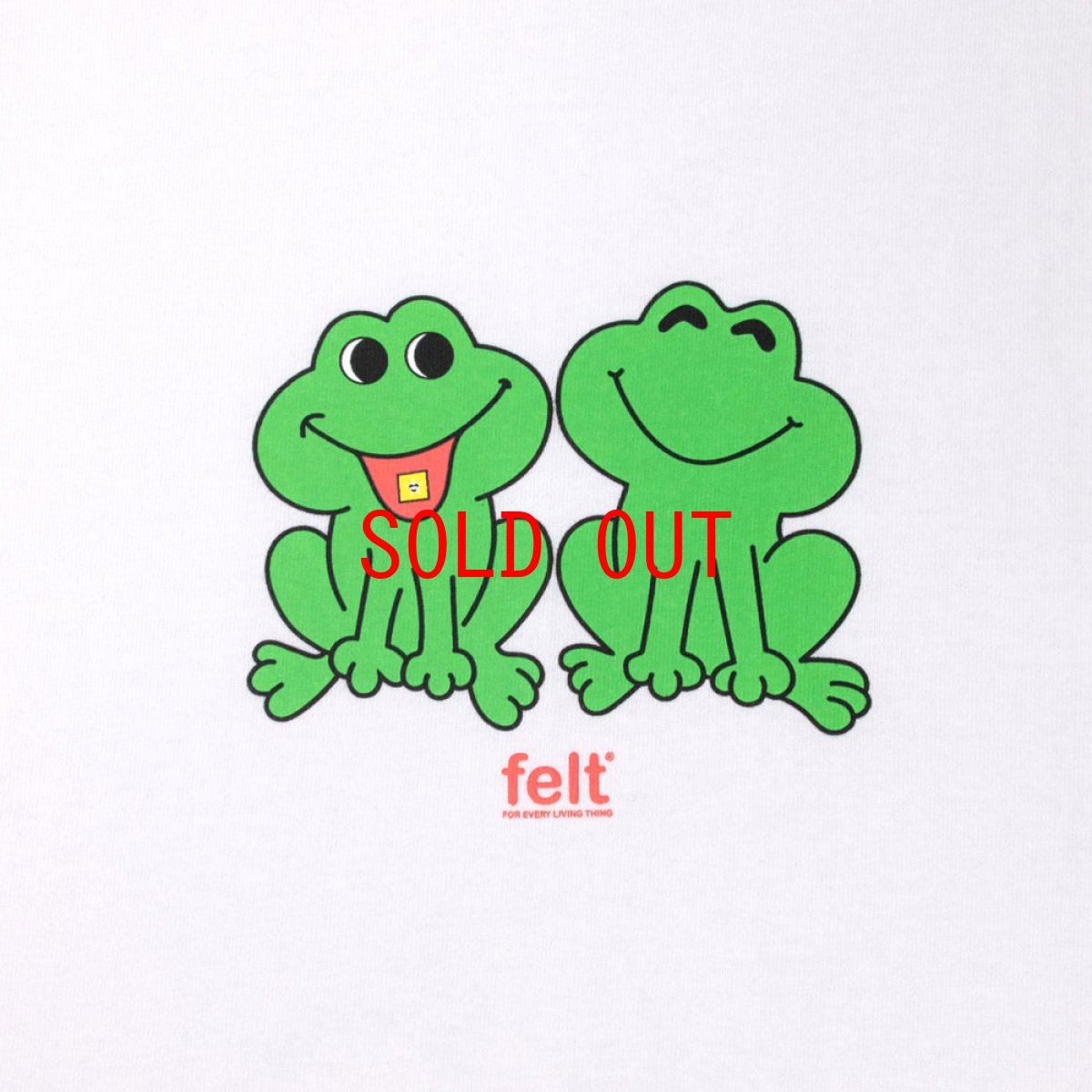 画像2: For Every Living Thing Best Buds S/S Tee キャラクター ロゴ 半袖 Tシャツ (2)