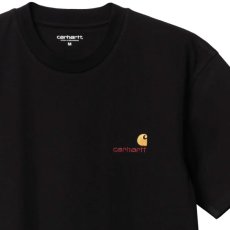 画像5: American Script S/S Tee ワンポイント ロゴ 半袖 Tシャツ Black ブラック (5)