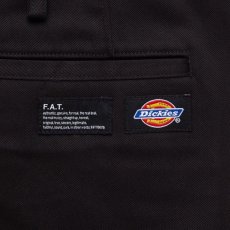 画像6: × Dickies ディッキーズ Slackies Pants BLK センタープレス スラックス パンツ (6)