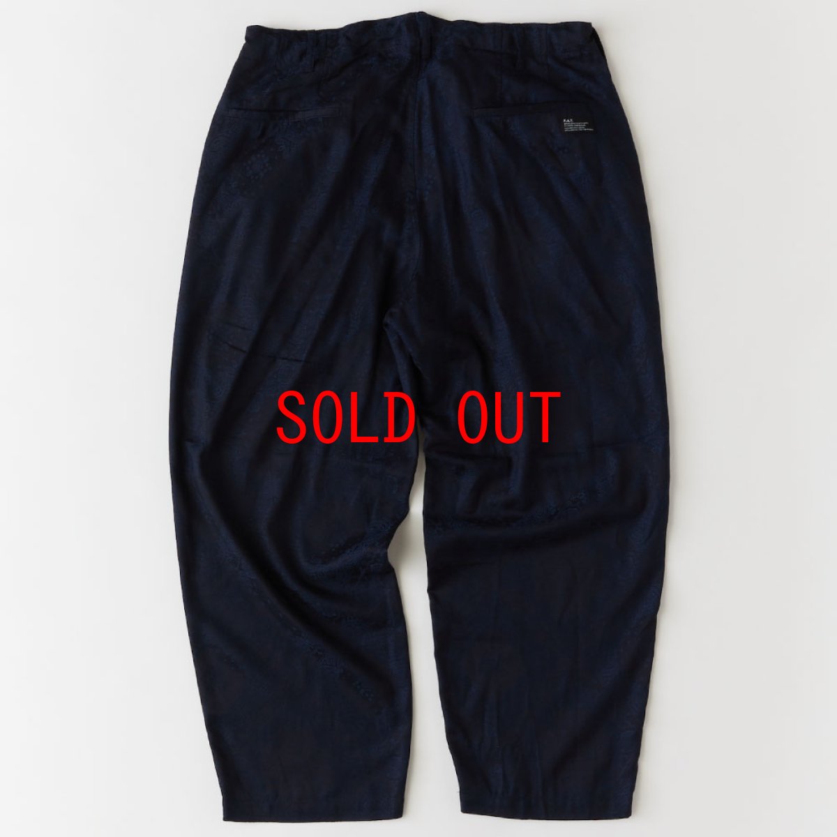 画像3: Jaqacks Paisley Easy Pants ペイズリー イージー パンツ (3)