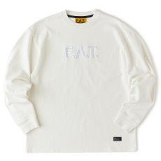 画像2: Logo L/S  E.M.B. Tee embroidery ロゴ 刺繍 ロング スリーブ カットソー 長袖 Tシャツ (2)