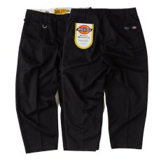 画像8: × Dickies ディッキーズ Slackies Pants BLK センタープレス スラックス パンツ (8)