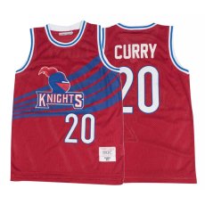 画像1: Stephen Curry Knights Basketball Mesh Game Jersey ステフィン カリー カレッジ メッシュ ジャージ ゲーム シャツ 復刻 (1)