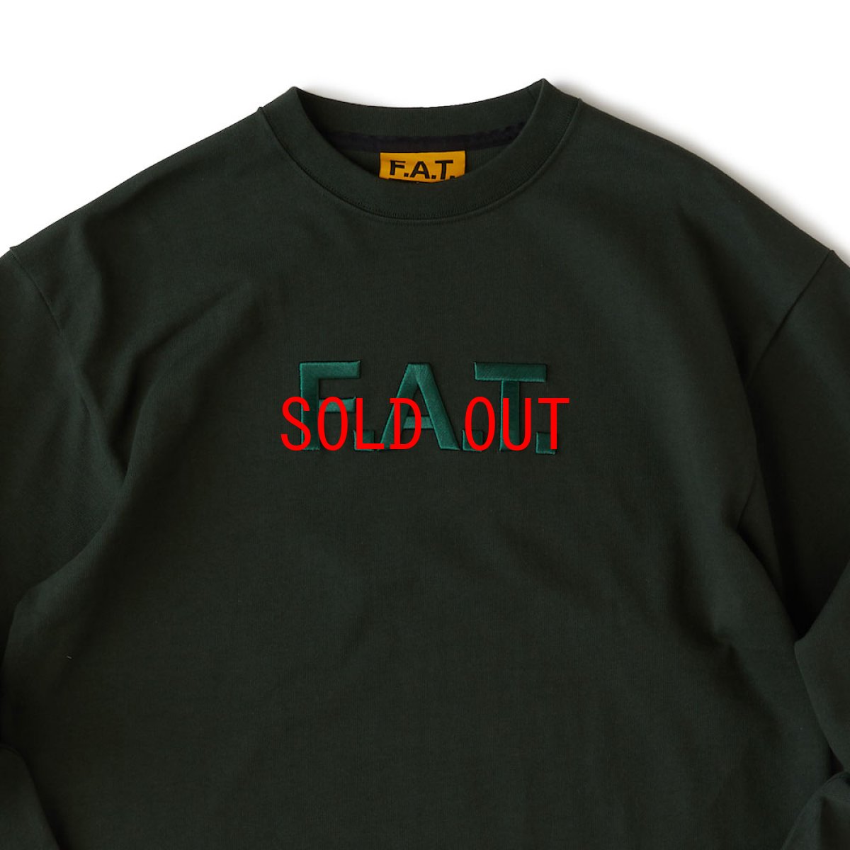 画像4: Logo L/S  E.M.B. Tee embroidery ロゴ 刺繍 ロング スリーブ カットソー 長袖 Tシャツ (4)