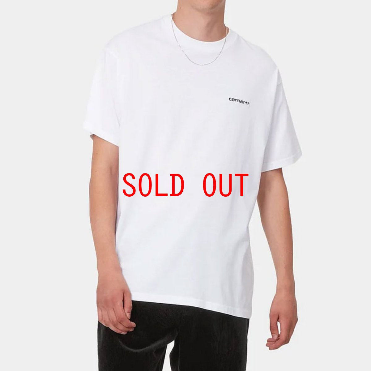 画像5: Script S/S Tee ワンポイント ロゴ 半袖 Tシャツ (5)