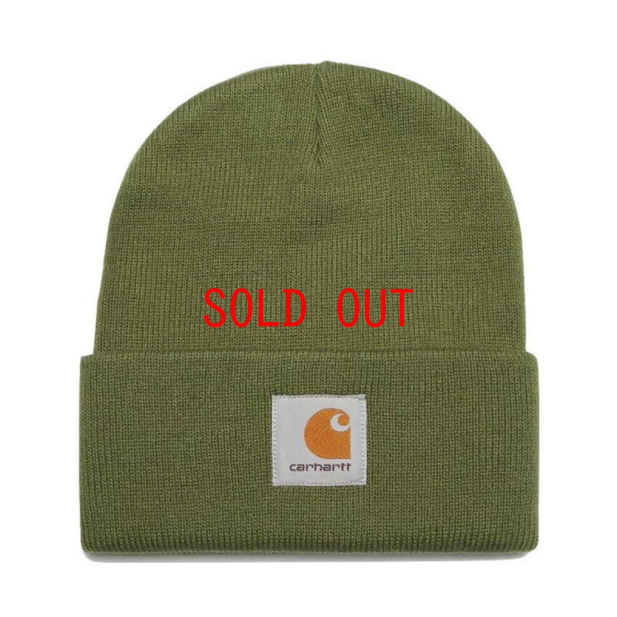 画像4: Short Watch Hat Beanie Logo Patch Knit Cap ショート ビーニー (4)