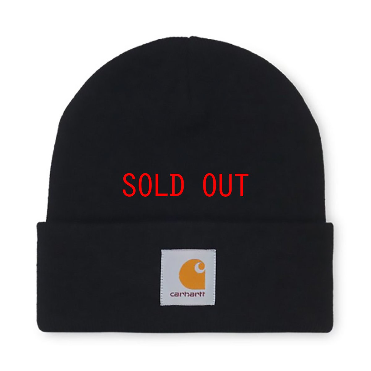 画像6: Short Watch Hat Beanie Logo Patch Knit Cap ショート ビーニー (6)