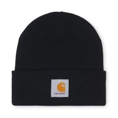 画像5: Short Watch Hat Beanie Logo Patch Knit Cap ショート ビーニー (5)