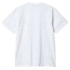 画像3: American Script S/S Tee ワンポイント ロゴ 半袖 Tシャツ White ホワイト (3)