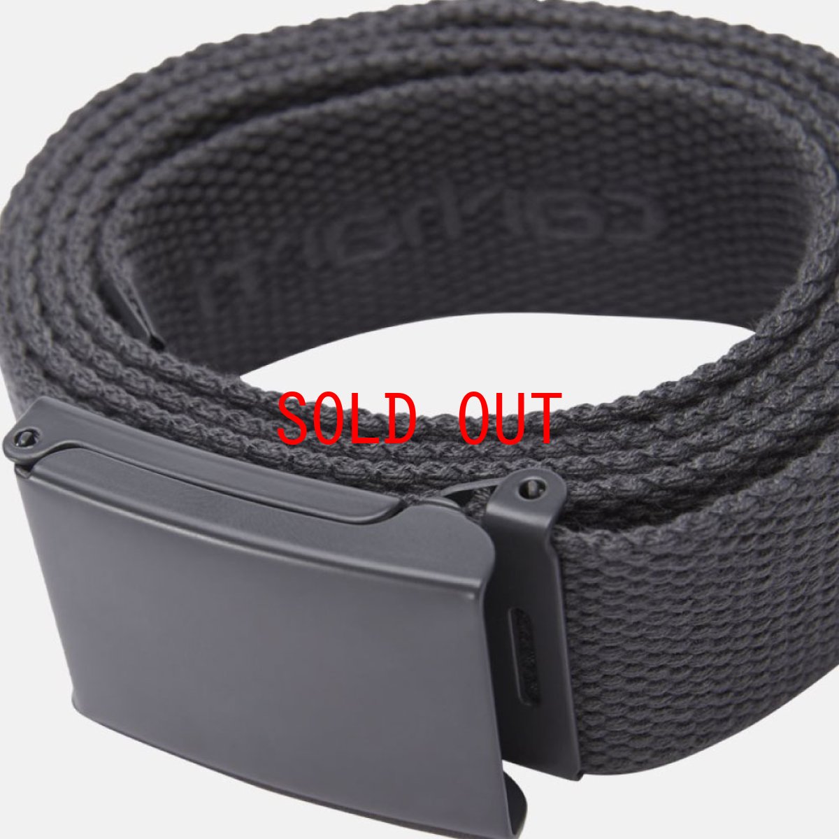 画像15: Script Logo embroidery Belt Tonal スクリプト ロゴ 刺繍 ガチャベル ベルト (15)