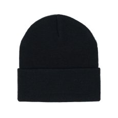 画像7: Short Watch Hat Beanie Logo Patch Knit Cap ショート ビーニー (7)