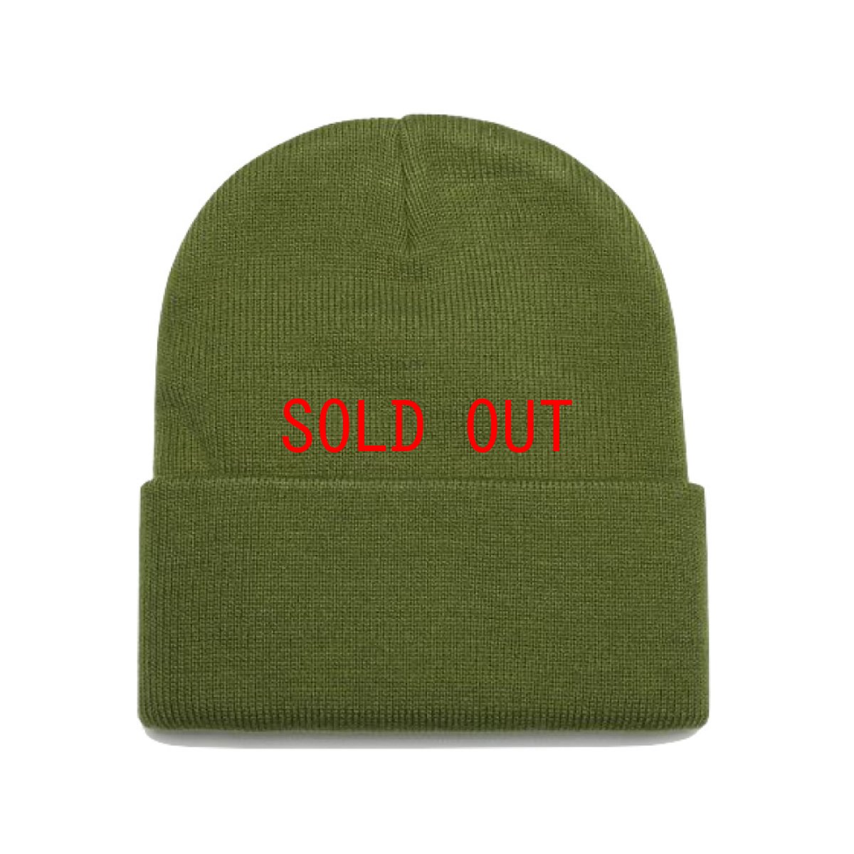 画像8: Short Watch Hat Beanie Logo Patch Knit Cap ショート ビーニー (8)