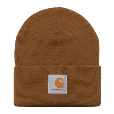 画像4: Short Watch Hat Beanie Logo Patch Knit Cap ショート ビーニー (4)