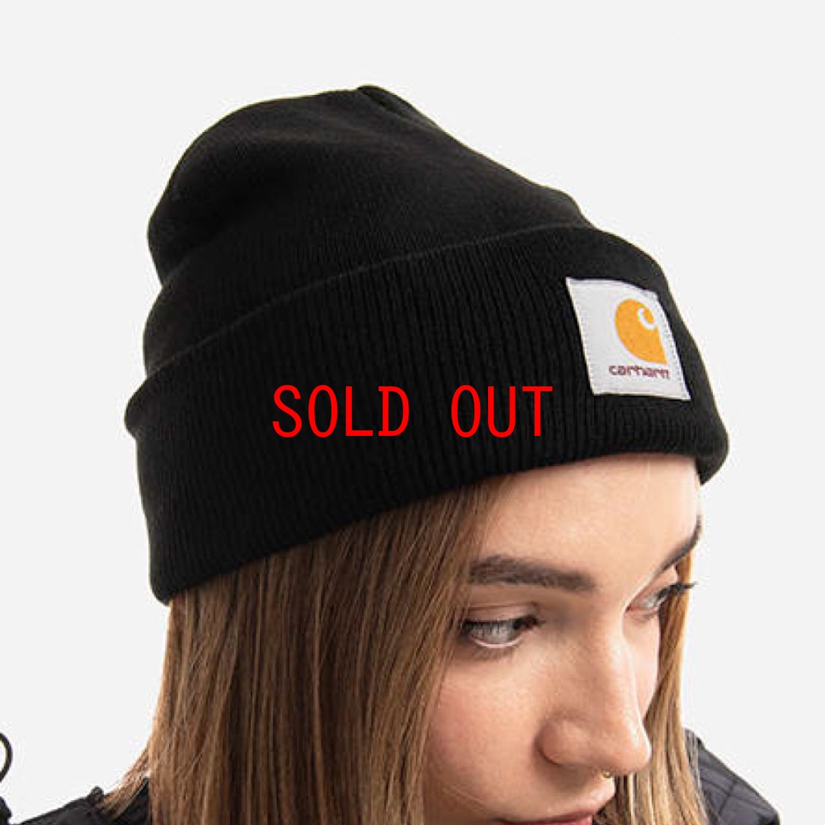 画像13: Short Watch Hat Beanie Logo Patch Knit Cap ショート ビーニー (13)