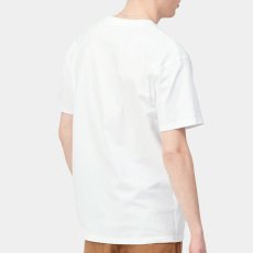 画像6: American Script S/S Tee ワンポイント ロゴ 半袖 Tシャツ White ホワイト (6)