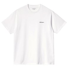 画像1: Script S/S Tee ワンポイント ロゴ 半袖 Tシャツ (1)