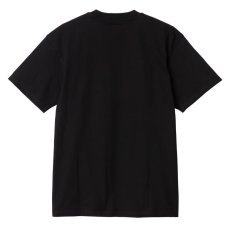 画像3: American Script S/S Tee ワンポイント ロゴ 半袖 Tシャツ Black ブラック (3)