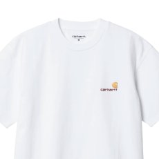 画像5: American Script S/S Tee ワンポイント ロゴ 半袖 Tシャツ White ホワイト (5)