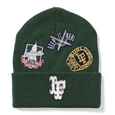 画像2: All Over Emblem Long Beanie ロング ワッペン ビーニー 帽子 (2)