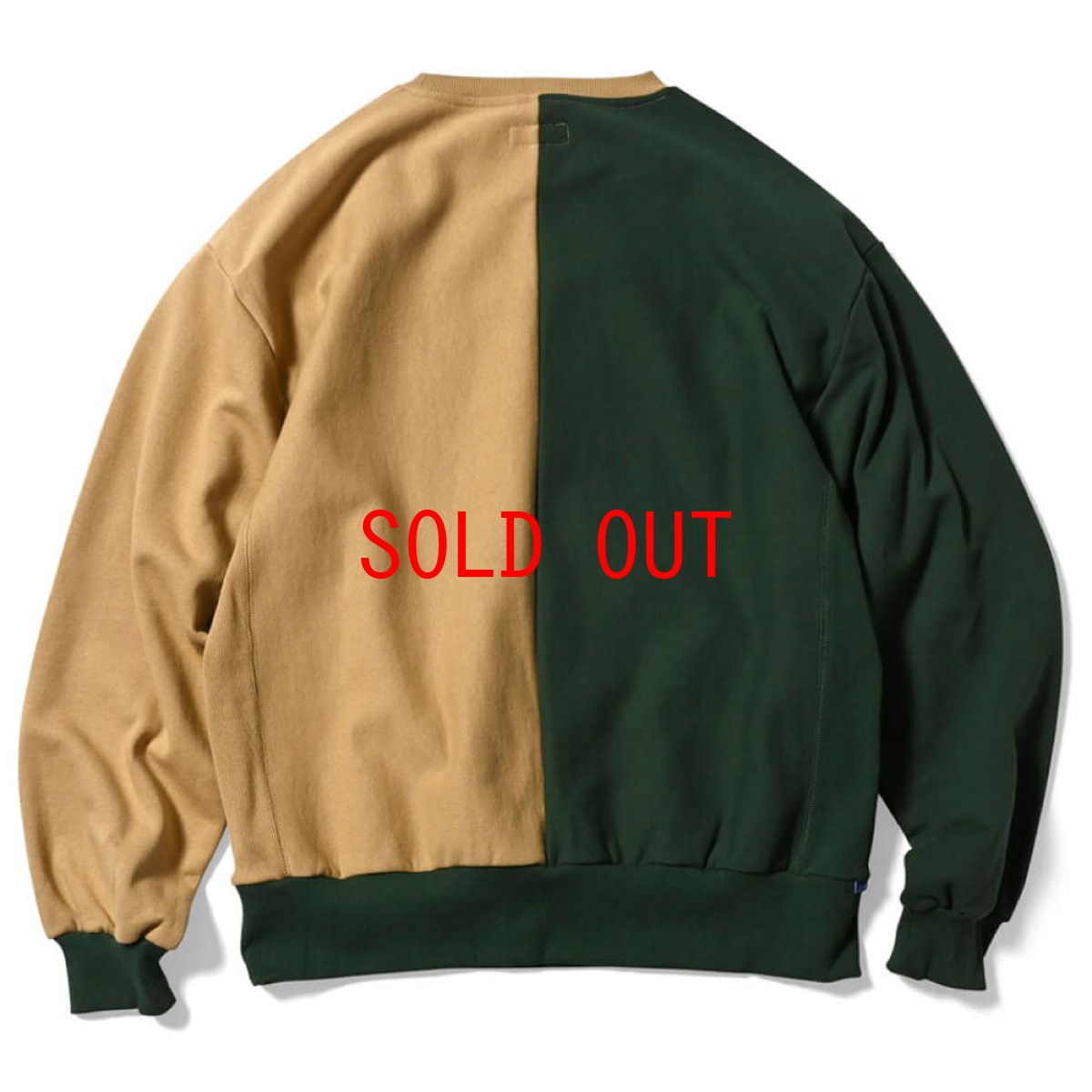 画像2: 2 Tone Arch Logo US Cotton Crewneck Sweat Shirt クルーネック スウェット (2)