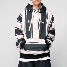 画像1: Mexican Stripe Logo Hoodie WHT メキシカン ストライプ スウェット プルオーバー パーカー (1)