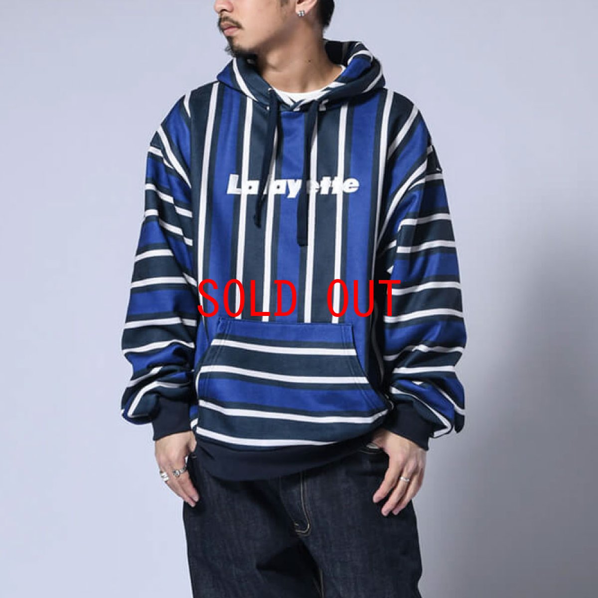 画像5: Mexican Stripe Logo Hoodie メキシカン ストライプ スウェット プルオーバー パーカー (5)