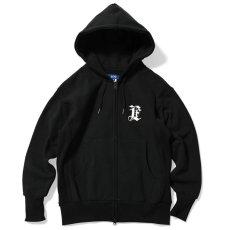 画像2: Monogram LF Logo US Cotton Full Zip Hoodie スウェット ロゴ ジップ アップ パーカー (2)