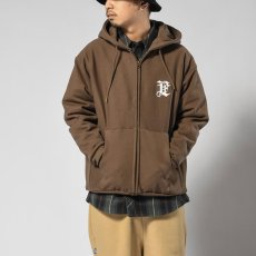 画像3: Monogram LF Logo US Cotton Full Zip Hoodie スウェット ロゴ ジップ アップ パーカー (3)