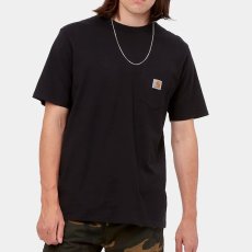 画像1: Pocket S/S One Point Tee ポケット ワンポイント ロゴ 半袖 Tシャツ (1)