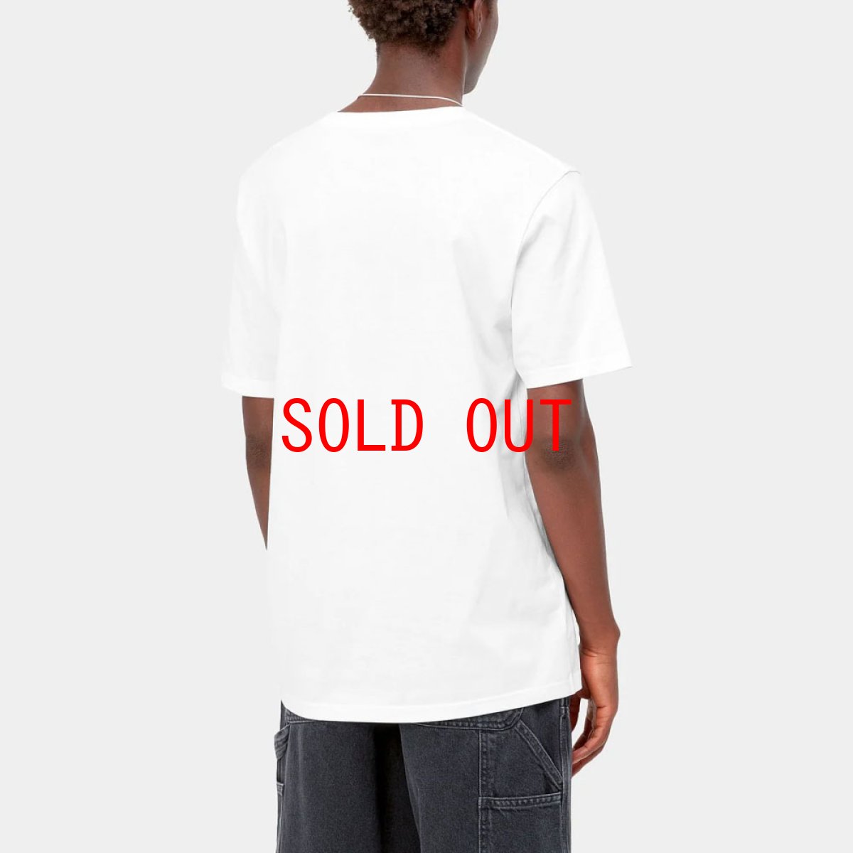 画像4: Pocket S/S One Point Tee ポケット ワンポイント ロゴ 半袖 Tシャツ (4)