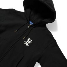 画像4: Monogram LF Logo US Cotton Full Zip Hoodie スウェット ロゴ ジップ アップ パーカー (4)