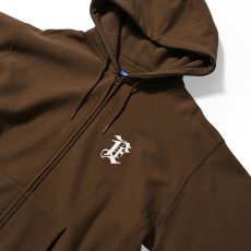 画像5: Monogram LF Logo US Cotton Full Zip Hoodie スウェット ロゴ ジップ アップ パーカー (5)