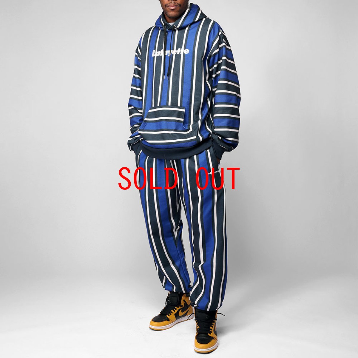 画像12: Mexican Stripe Logo Hoodie メキシカン ストライプ スウェット プルオーバー パーカー (12)